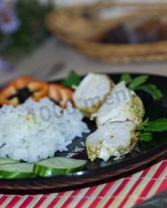 Куриное филе в рукаве в духовке