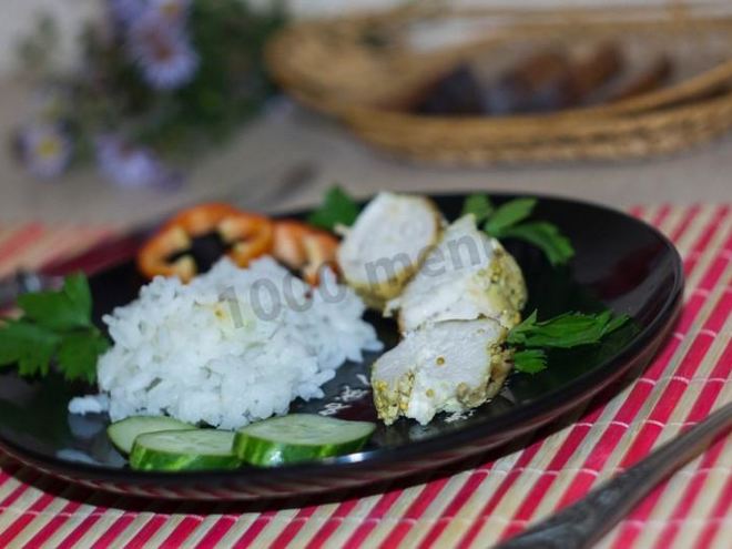 Рецепт куриного филе в рукаве в духовке