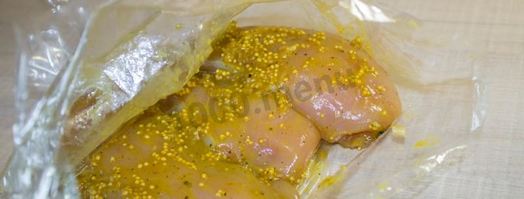 куриное филе в рукаве в духовке. Шаг 10