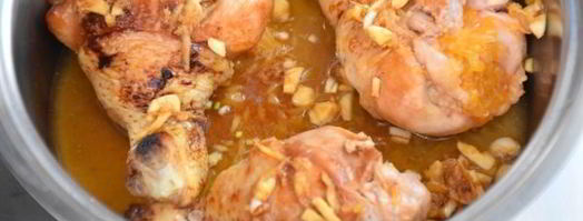 куриные голени с мандаринами. Шаг 11