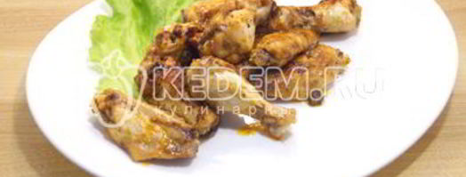 куриные крылышки в духовке. Шаг 12