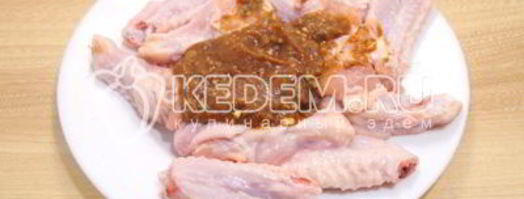 куриные крылышки в духовке. Шаг 8