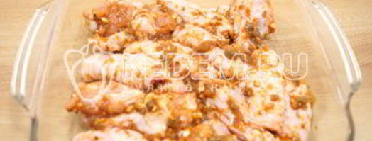 куриные крылышки в духовке. Шаг 9