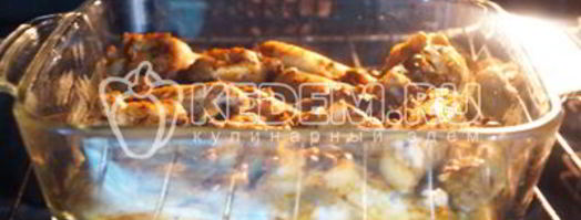 куриные крылышки в духовке. Шаг 10