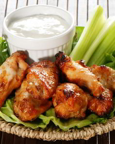 Куриные крылышки в сладковато-пряном маринаде