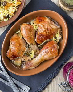 Куриные ножки, запеченные в пиве