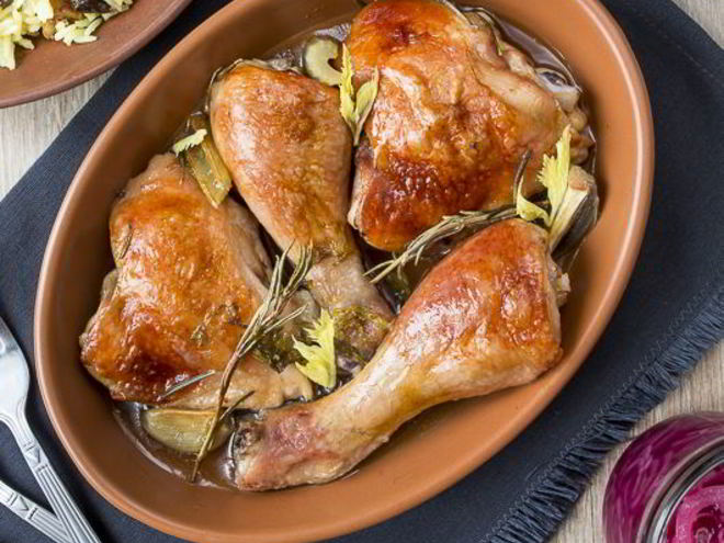 Рецепт куриных ножек, запеченных в пиве