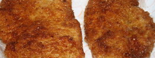 куриные отбивные в двойной панировке по-киевски. Шаг 7