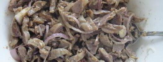 куриные потрошка по-корейски. Шаг 7