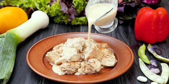 Курица на молоке