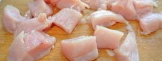 курица на шпажках с овощами. Шаг 3