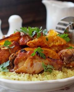 Курица с апельсинами