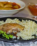 Курица с чесноком в майонезе в духовке