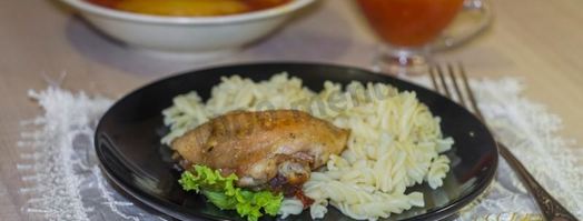 курица с чесноком в майонезе в духовке. Шаг 12