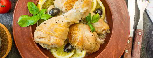 курица с лимоном и маслинами. Шаг 5