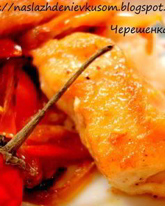 Курица с овощами в восточном стиле