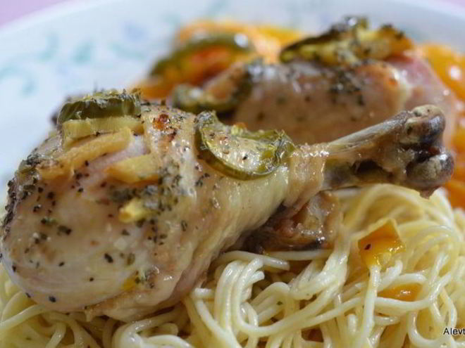 Рецепт курицы со вкусом манго и имбиря