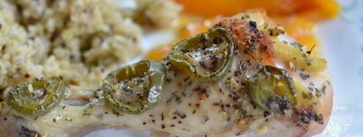 курица со вкусом манго и имбиря. Шаг 5