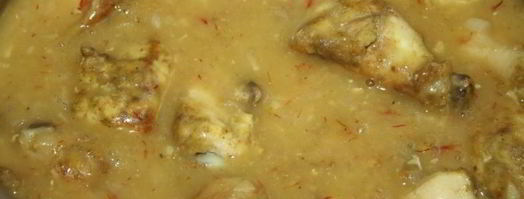 курица в луково-шафрановом соусе. Шаг 7