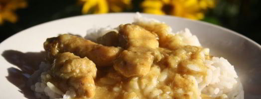 курица в луково-шафрановом соусе. Шаг 8