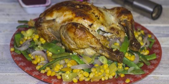 Курица в сметане в духовке