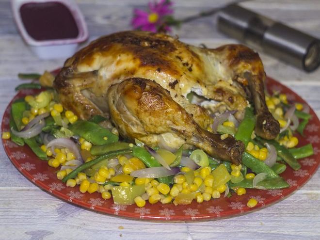 Рецепт курицы в сметане в духовке