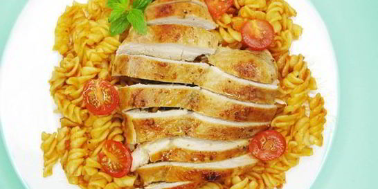 Курица в соевом соусе на сковороде