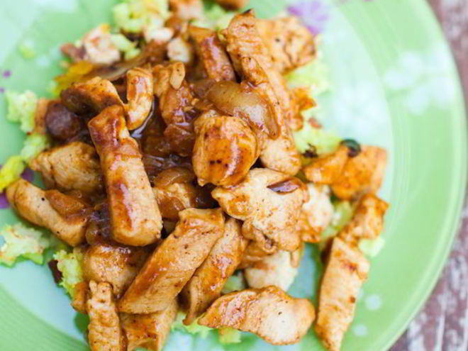 Рецепт курицы в соусе карри