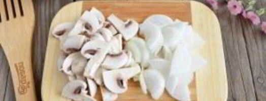 мясо под грибочками. Шаг 3