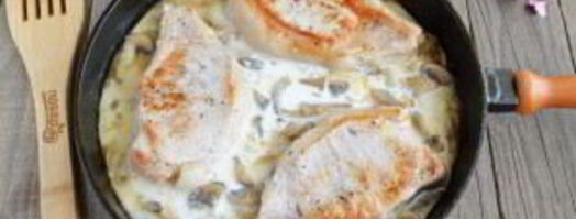 мясо под грибочками. Шаг 8