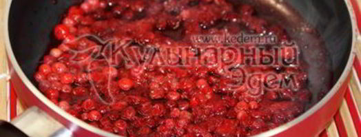 мясо с брусничным соусом трепет желаний. Шаг 5