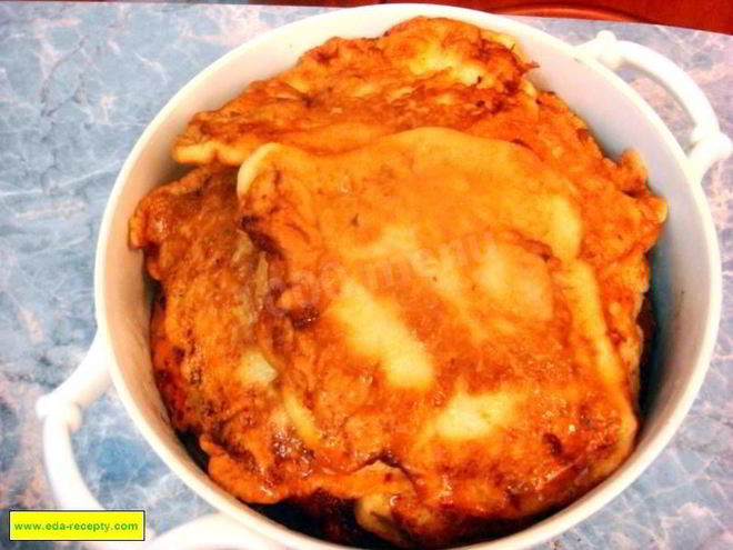 Рецепт отбивных из свинины жареные в кляре