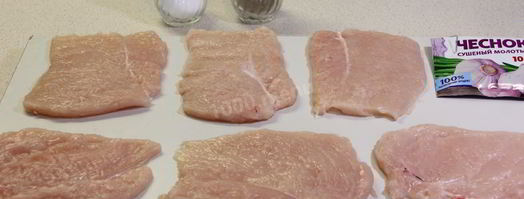 отбивные куриные из филе. Шаг 5