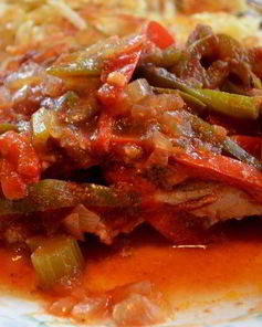 Пряные свиные отбивные