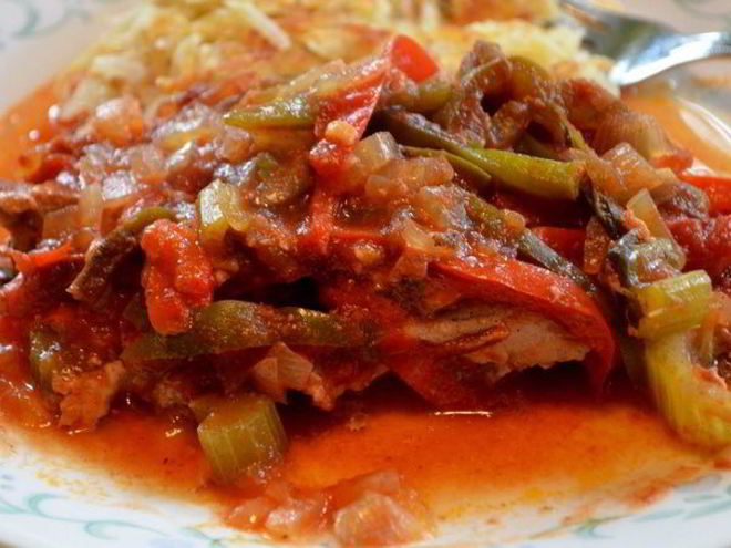 Рецепт пряных свиных отбивных