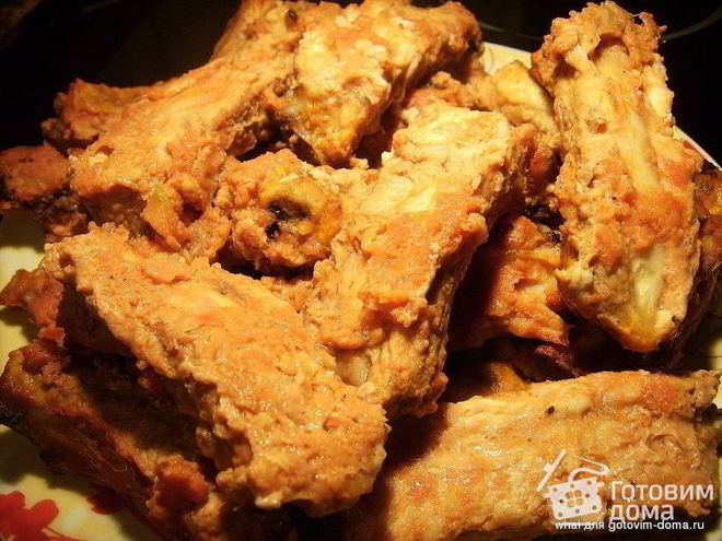 Рецепт ребрышек в помидорном маринаде