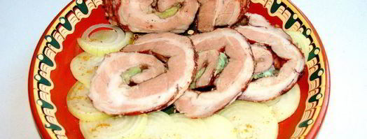 сало, варенное в луковой шелухе. Шаг 4