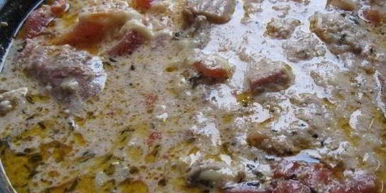 Свинина по-римски