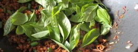 свинина по-тайски с базиликом. Шаг 2