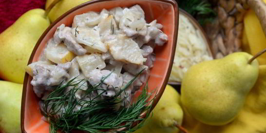 Свинина с грушами