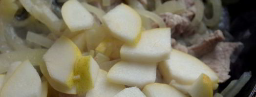 свинина с грушами. Шаг 3