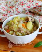 Свинина тушеная с картофелем в мультиварке