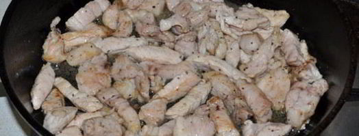 свинина в сырно-сметанном соусе. Шаг 3