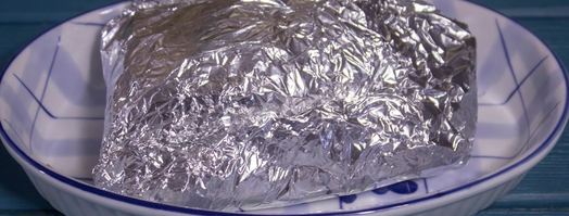 телятина в фольге запеченная в духовке. Шаг 12