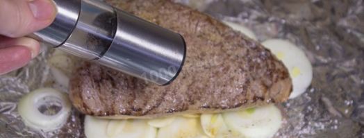 телятина в фольге запеченная в духовке. Шаг 7