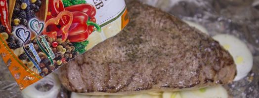 телятина в фольге запеченная в духовке. Шаг 9