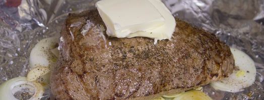 телятина в фольге запеченная в духовке. Шаг 10