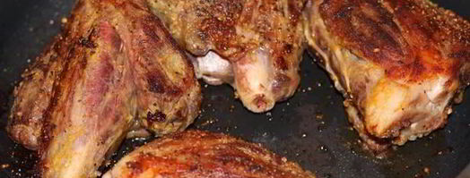 томленые бараньи голяшки с овощным соусом. Шаг 9