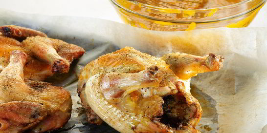 Цыпленок с кисло-сладким соусом