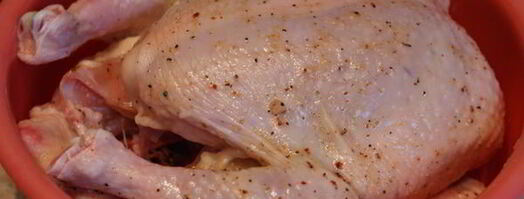 цыпленок с печеным чесноком. Шаг 3